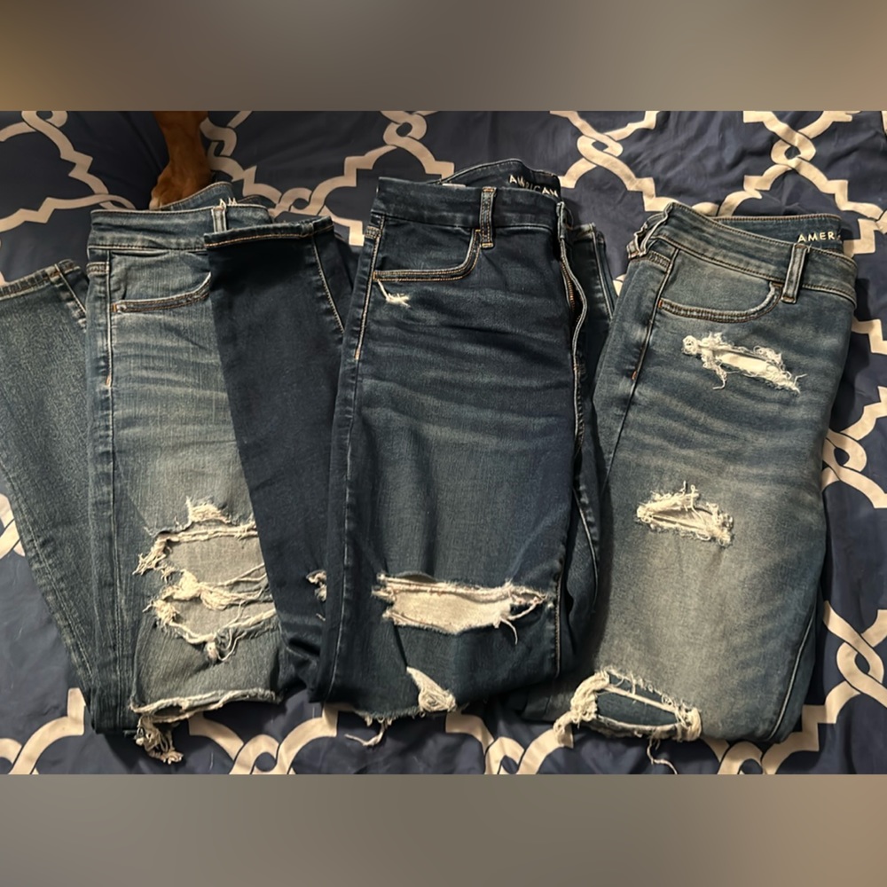 3 pair for $40 American Eagle Jeans